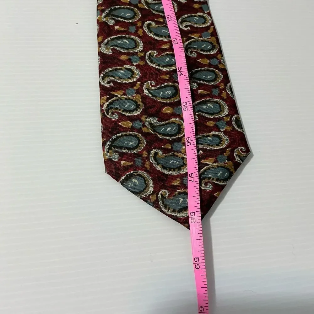 Vintage Kuppenheimer Paisley Patterned Men's Tie